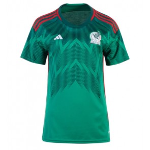 Mexico Replica Home Stadium Shirt for Women World Cup 2022 Short Sleeve